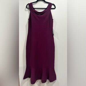 New York & Company Purple Sheath Cocktail Dress